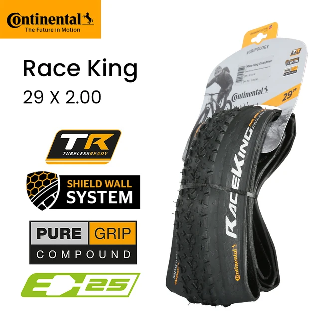 Continental Race King Tubeless Ready Tire Rim 26 27.5 29 2.0 2.2