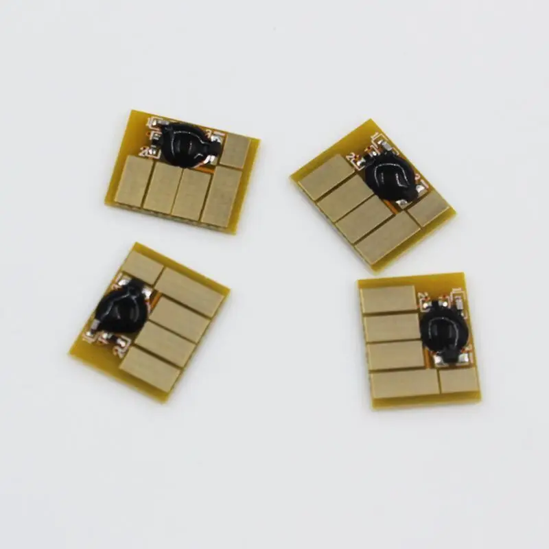 4PCS permanent Chips HP 10/82 hp500 DesignJet 500 800 C4844A C4911A C4912A C4913A