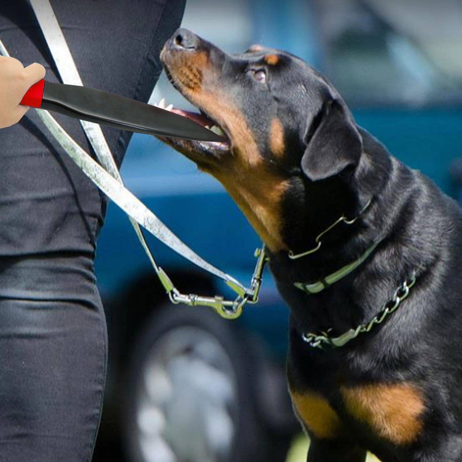 Dog Break Stick Durable Nylon Professional Dog Bite Training Stick Chew Toys for Pitbull Medium Large Strong Dogs Training