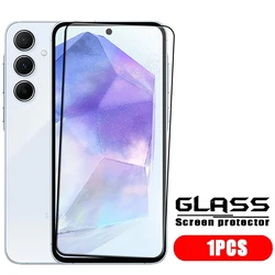 Premium Tempered Glass Screen Protector - Full Coverage & 9H Hardness - A52 (1 Front Glass)