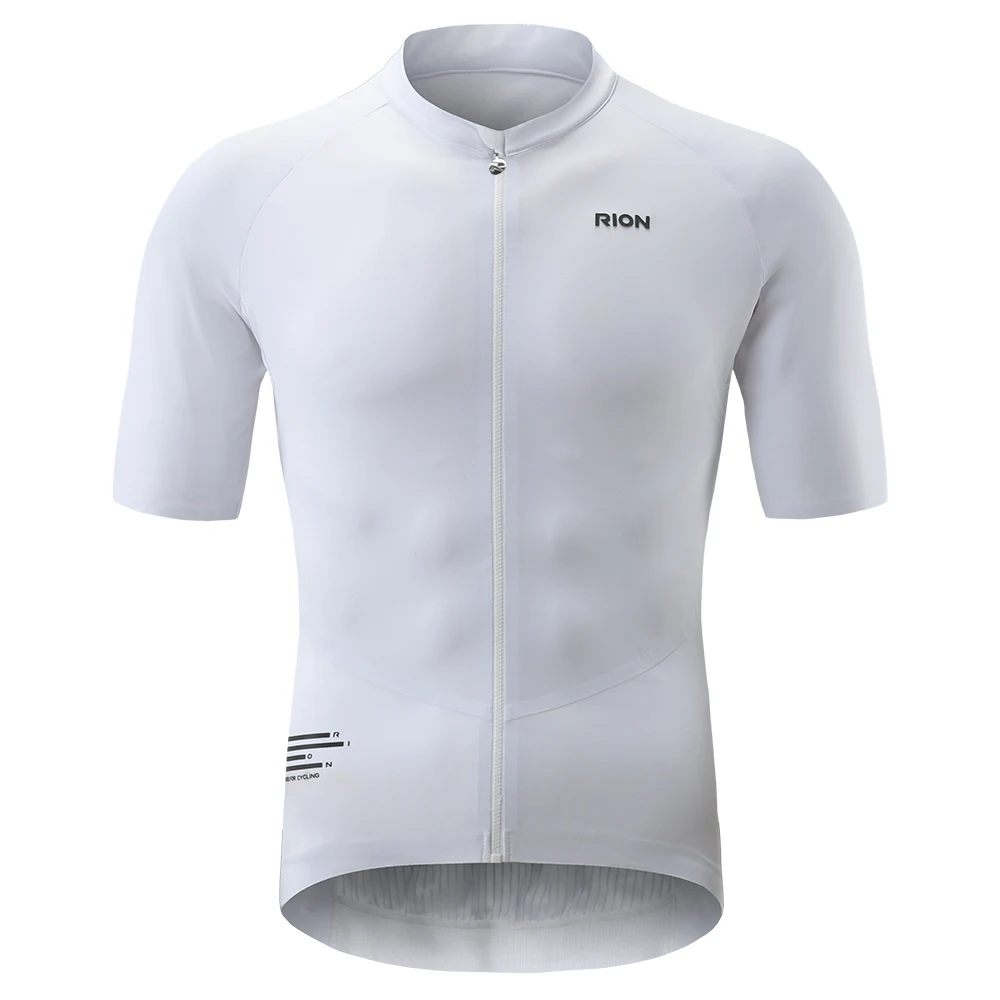 thumbnail image 1 of Camiseta de ciclismo RION para hombre, camisetas para bicicleta de montaña, ropa ajustada para bicicleta, camiseta de motocross UPF 50+, camisetas transpirables sin costuras, 20 ℃-35 ℃, 1 of 5
