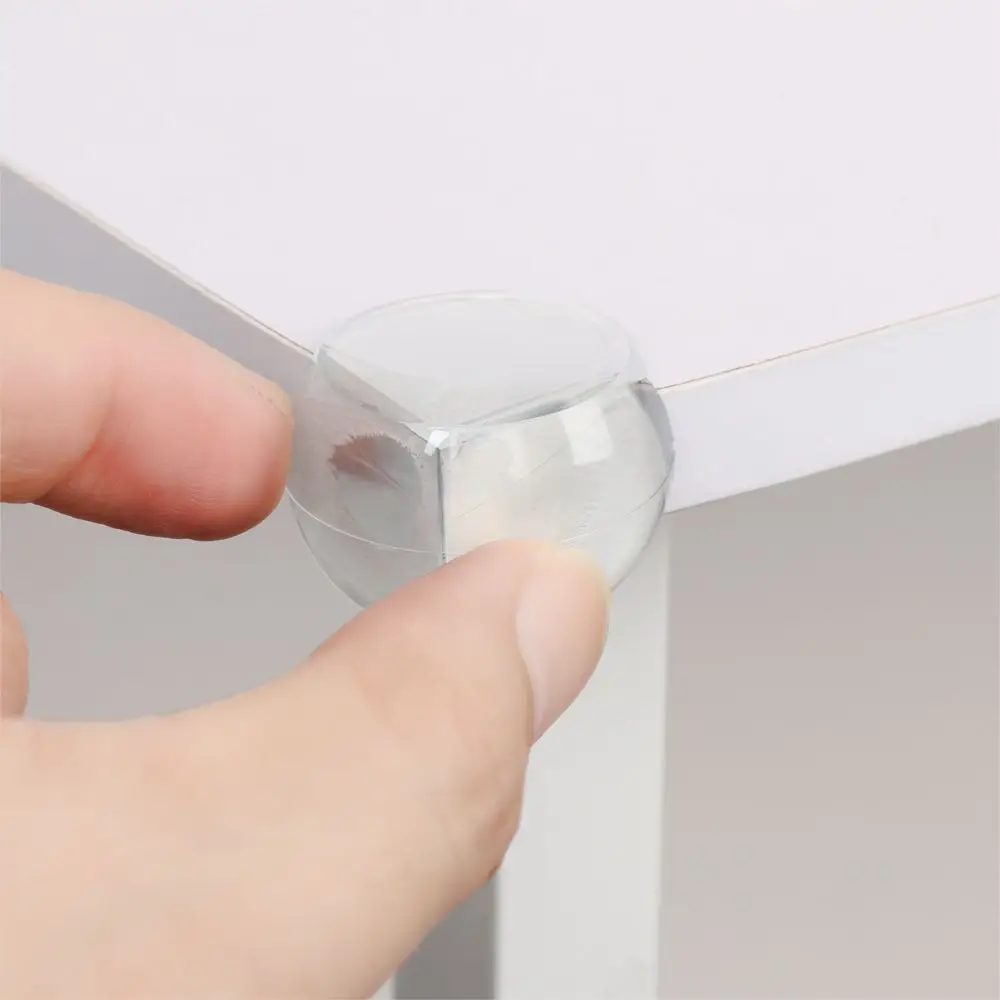 Soft Transparent Corner Guards 4Pcs Silicon Anticollision Strip Kids Security Edge Protection Table Corner Protector Accessories