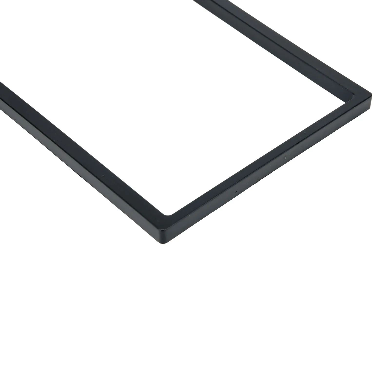 Face Frame Kit Surround Radio Auto Stereo Panel Radio Panel Car Stereo Plastica Abs Black Dashboard Plug Play Ultrasottile