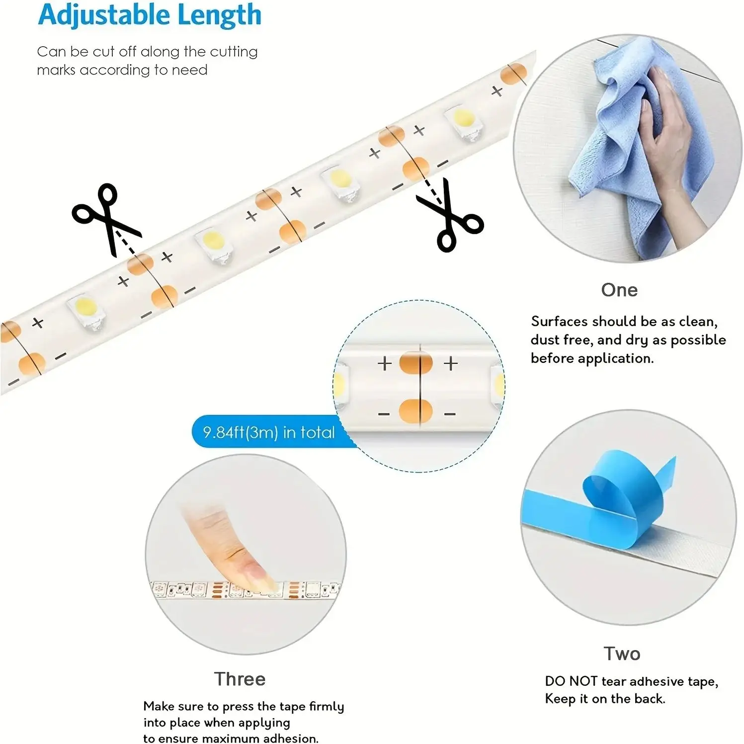 Touch Sensor LED Neon Sign Light Strip 5V USB Dimmable Neon Lamp Flexible Tape Silicone Bedroom Backlight DIY Decor 3