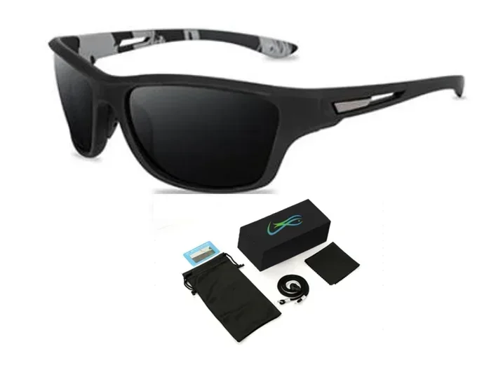 Luxury Polarized Vintage Men's Sunglasses - Classic Travel & Driving Shades