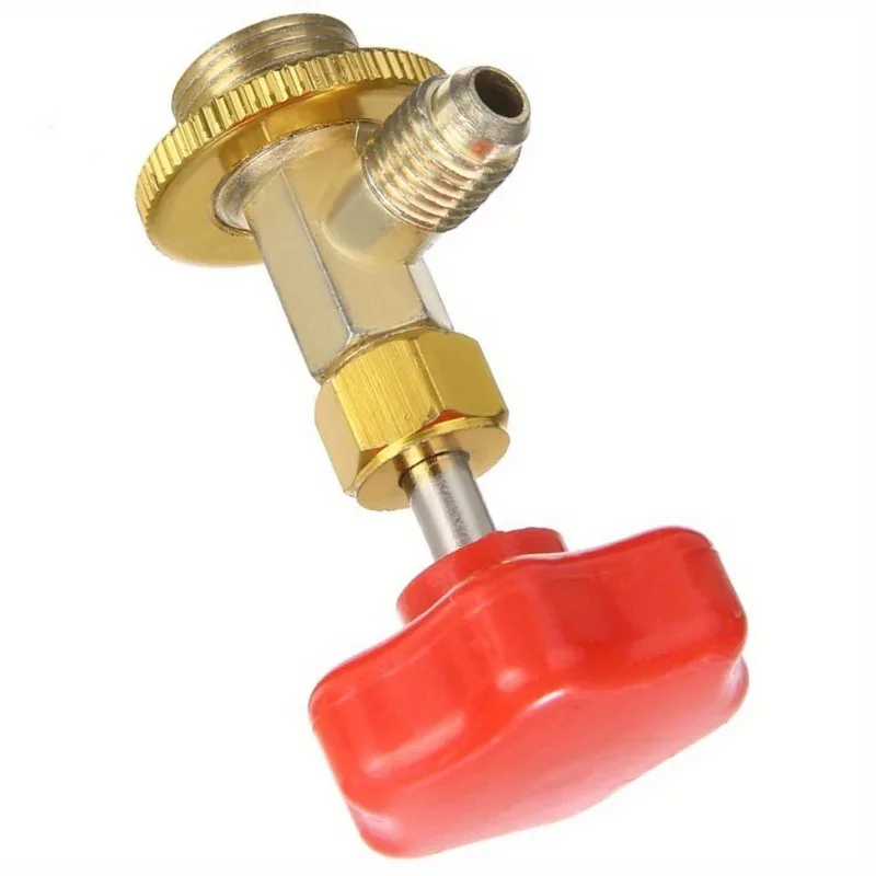 1PC SAE Auto AC Can Tap Valve Bottle Opener R134a M14 / 1/4" Leak-proof Switch For Car Air Conditioning Refrigerant auto ac can tap valve