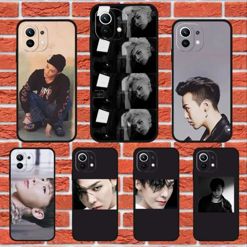 Custodia Per Telefono G-Cantante Coreana Per Xiaomi Redmi Note 11 S T 9 10 Poco F3 M3 M4 X3 Pro Plus Nfc Gt Mix4 Black Soft Cover Dragon