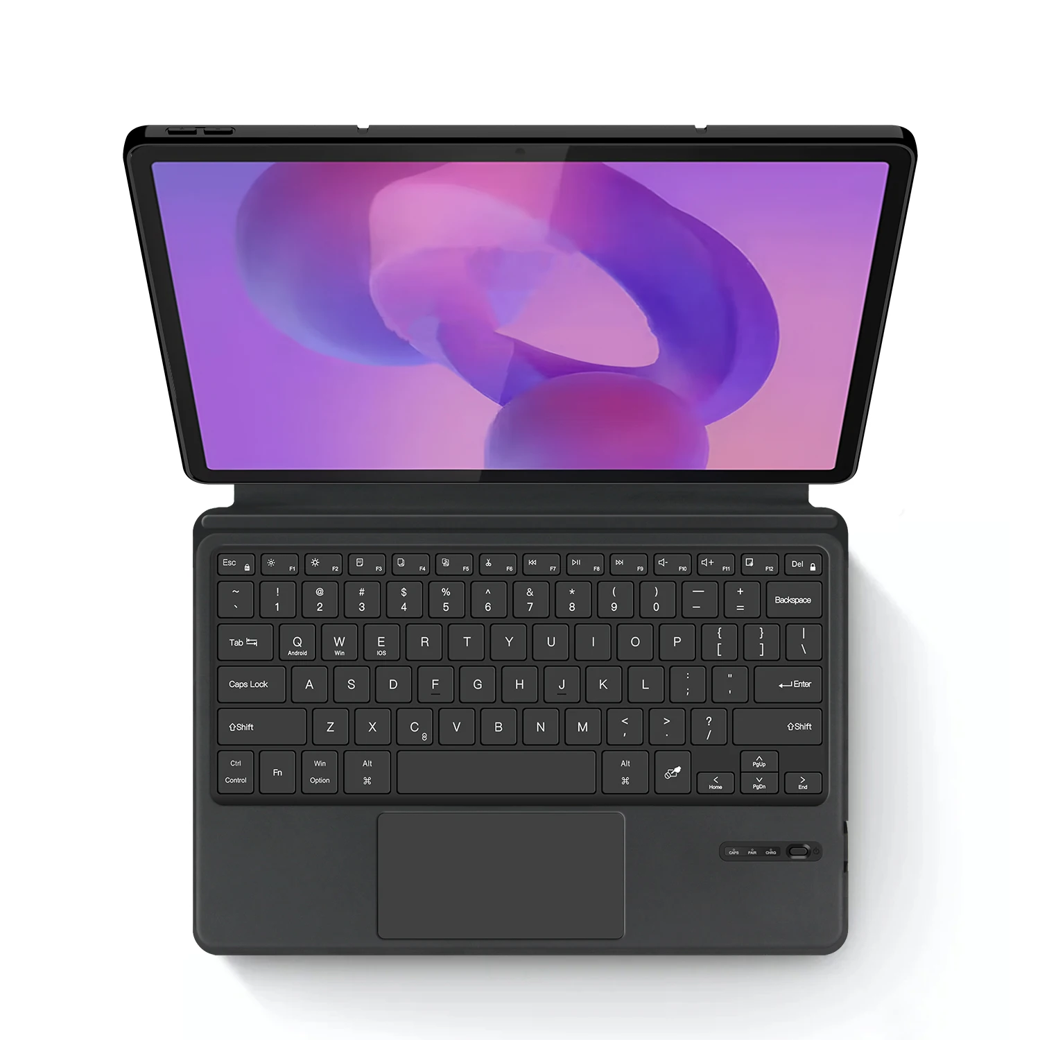 Enhanced Trackpad Keyboard Case with Protective Cover