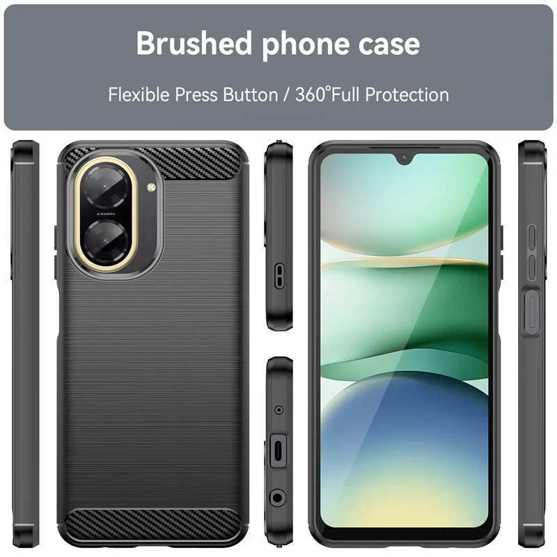 Shockproof Soft Silicone TPU Protective Bumper Case - Durable Cover