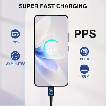 2Pack 45W For Samsung Super Fast Charger With Type C Cable 6.6ft For Galaxy S24 Ultra/S24+/S23/S23+/S22+/S22 Plus/S21/S20 3