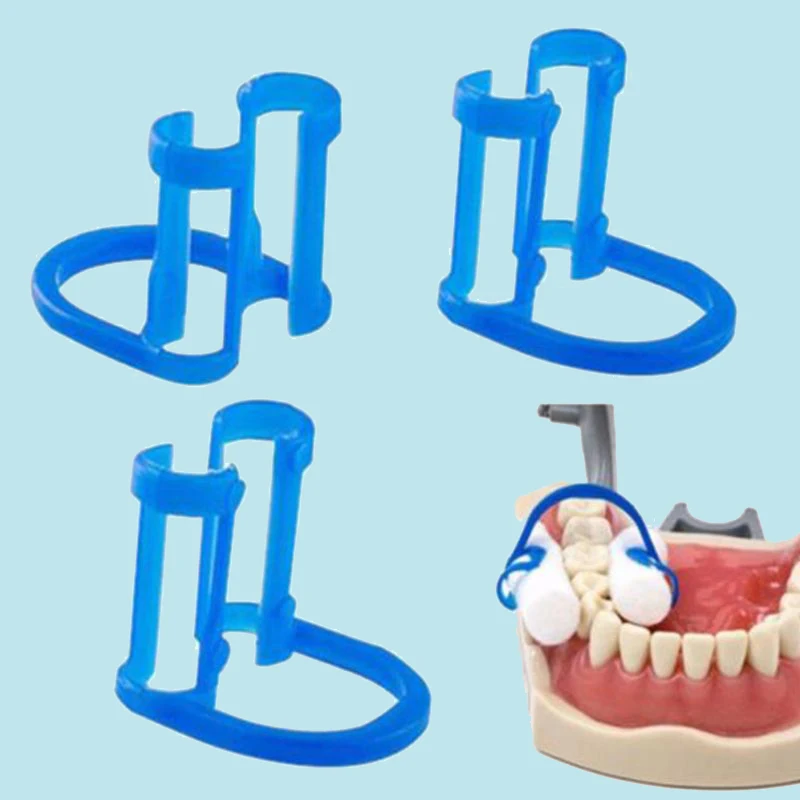 

20Pcs/Dentistry Lab Supplies Orthodontic Cotton Roll Dispenser Holder Organizer