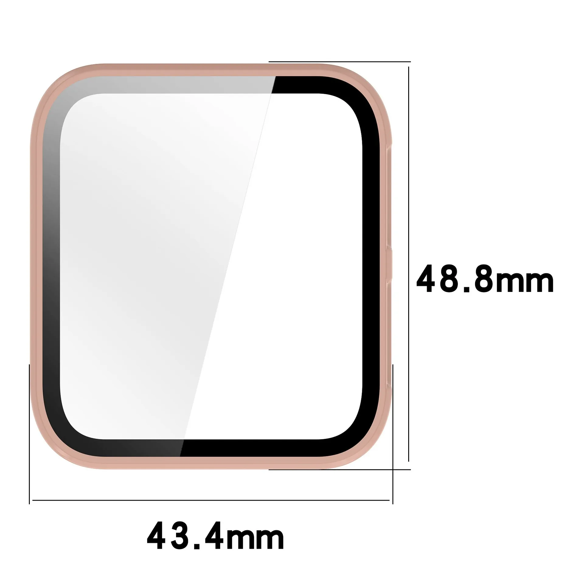 Garmin Venu x1 Full-Coverage Protective Watch Case - Durable Hard PC Frame with Integrated Glass Shield