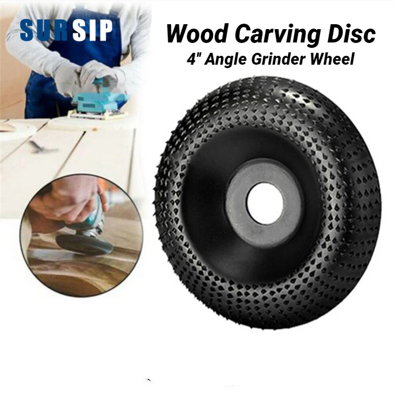 

1pc Bore 16 22mm Wood Grinding Polishing Wheel Rotary Disc Sanding Wood Carving Tool Abrasive Disc Tools for Angle Grinder