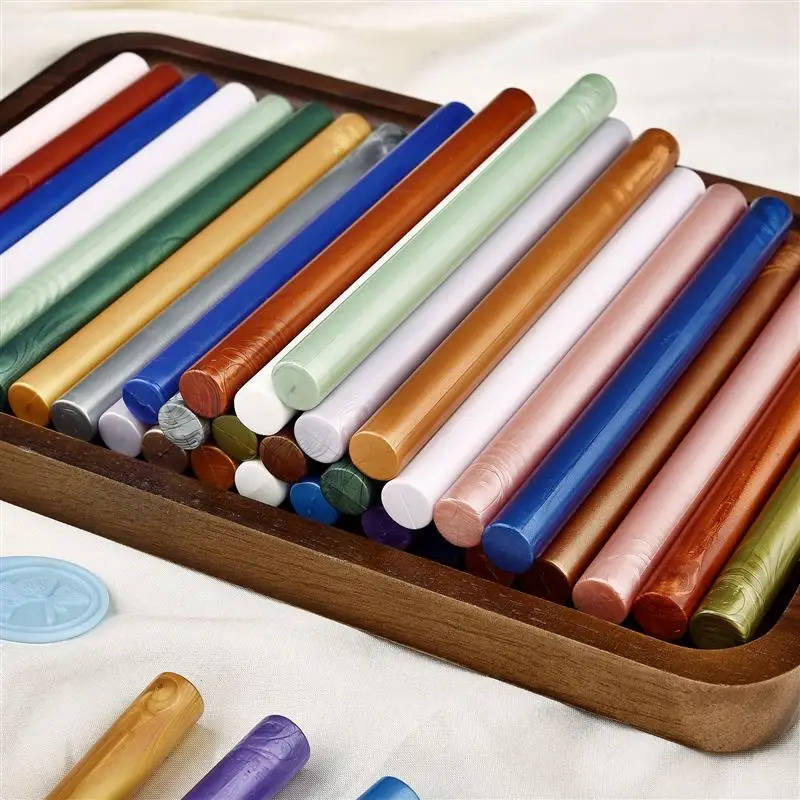 Wax Seal, Sealing Wax, Wax Sticks, Glue Gun Wax,mailing Wax, Pastel Wax,  Glue Gun Sealing Wax,wax Seal Stamp, Metallic Wax, Gold Sealing Wax 