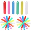 30-100PCS Gardening Garden Plant Nursery Hang Tag Label Plastic Identification Card Waterproof Ring Set Markers Reusable 3