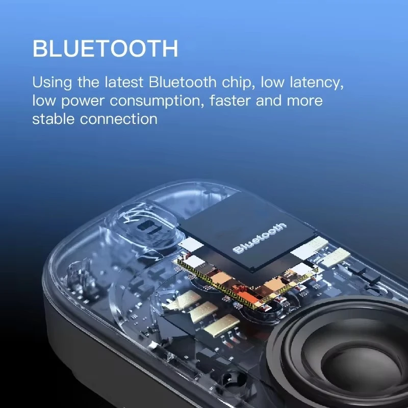 Portable Mini Bluetooth Speaker Built-in Microphone Clip Magnetic Bike Golf Waterproof Wearable for Outdoor Sports