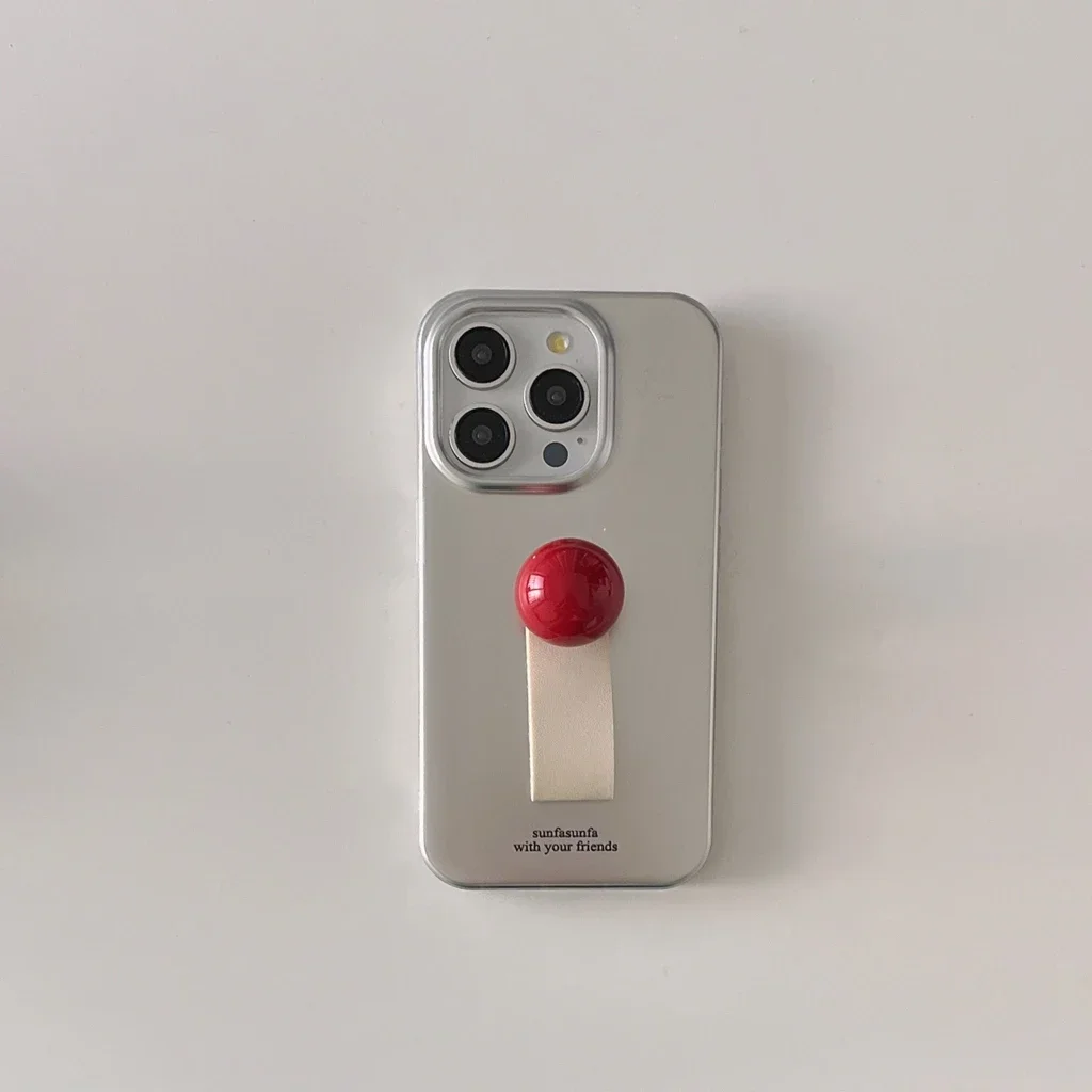 فضي تصفيح اللون حبة حلقة مشبك مع حامل للصدمات واقي...