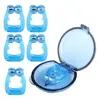 6Pcs Blue Mini Soft Anti Snore Clip with Storage Box Easy Breathe Reusable Silicone Magnetic Anti-snoring Device Night Device 1