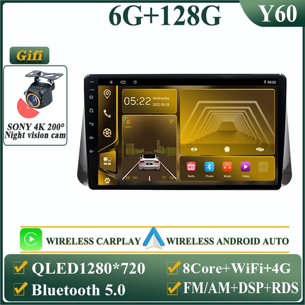 Adattatore Wireless CarPlay Per Nissan Micra K14 2017-2025 – 2 In 1 Android Auto, Plug & Play