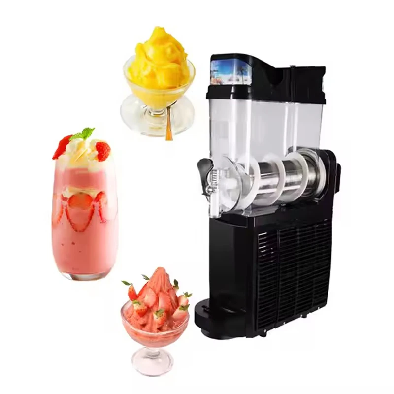 Commercial Snow Melting Machine Beverage And Cold Drink Machine Single Cylinder