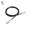 Super Strong Home Gym Cable 5mm 1/1.8/2.5/3.5 Meters Pulley Rope Fitness Steel Cables Extension Lifting Wire Equipment C1E5 4