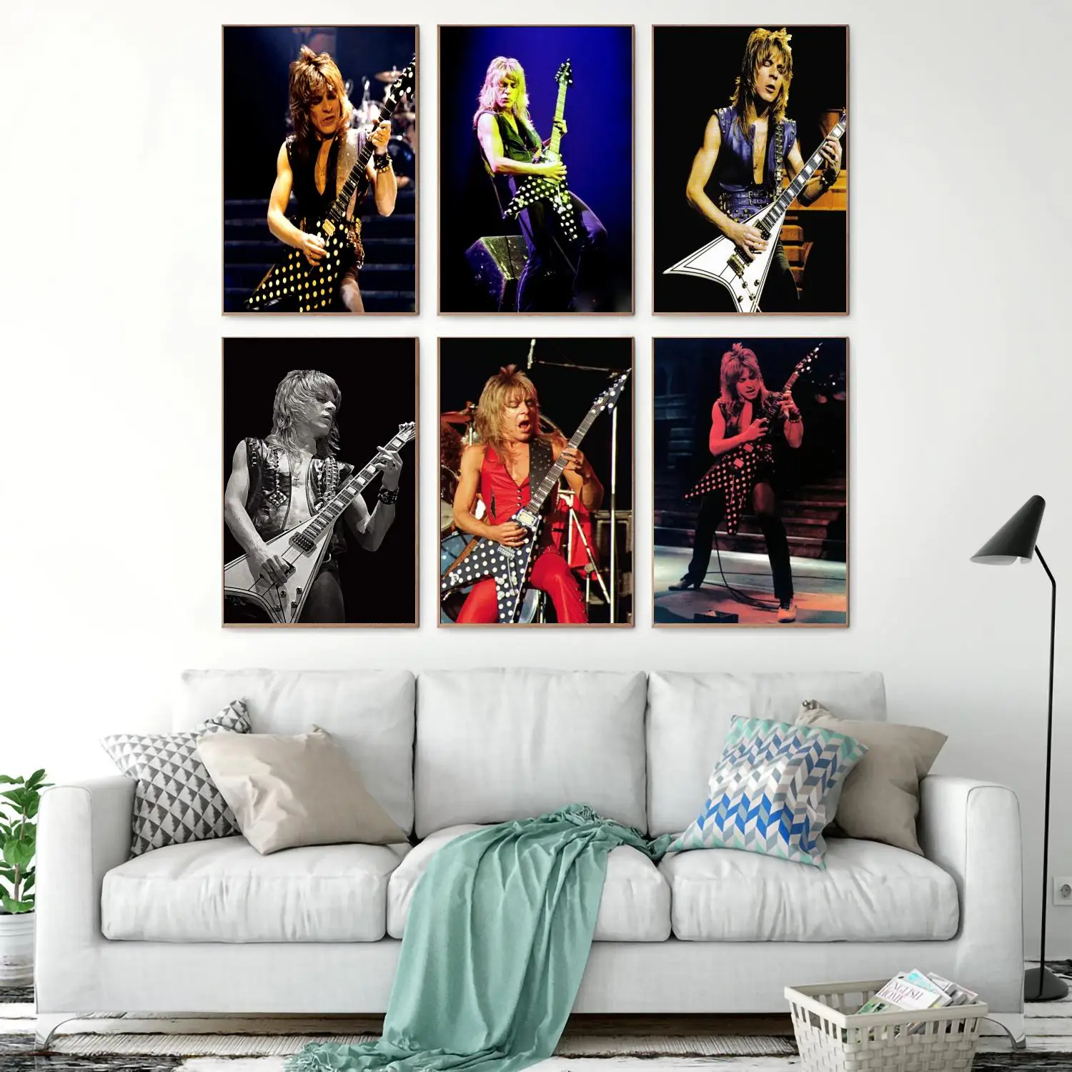 

randy rhoads Guitarist Decoration Art Poster Wall Art Personalized Gift Modern Family bedroom Decor 24x36 Canvas Posters