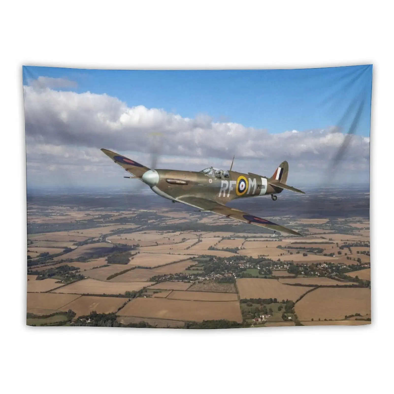 

Laguna Spitfire 303 Squadron Tapestry Room Decor For Girls Decorations For Room Wall Hanging Mushroom Tapestry