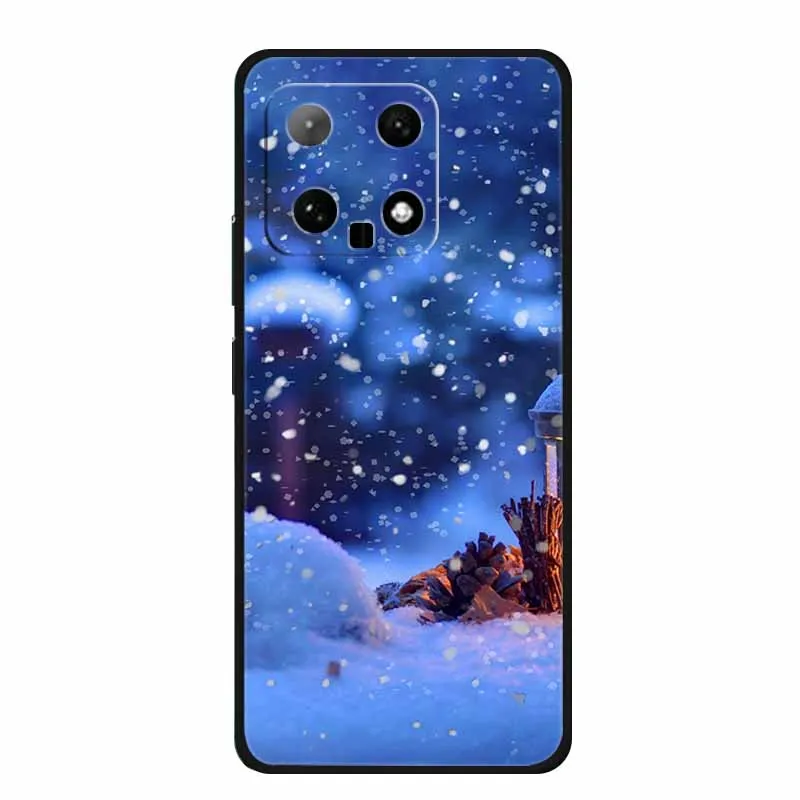 Festive Holiday TPU Silicone Phone Cover - Lovely Soft Design
