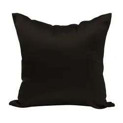 Luxurious Satin Silk - Feel Pillow Cover - Smooth and Sleek Home Decor Accent - 40x40cm (Bzl01 - 136)