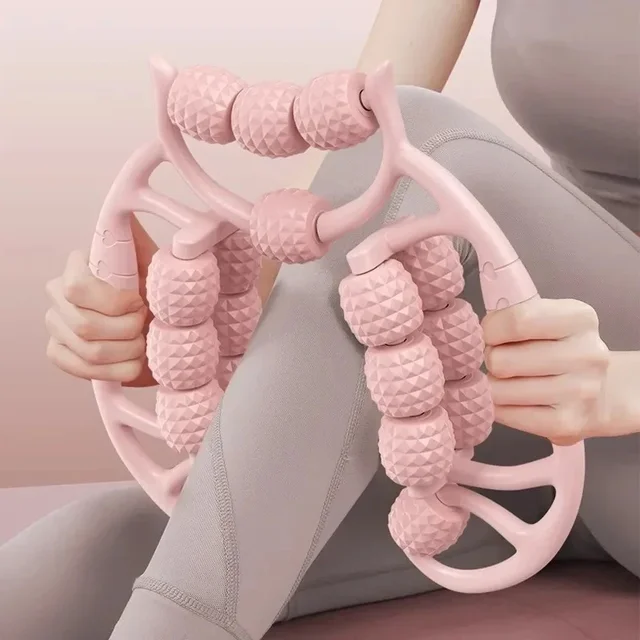 9/12/18 Rounds Massage Roller of Circular Leg Slimming Leg Massager Muscle Stretching Equipment Circular Leg Clamp 9/12/18 Rounds Massage Roller of Circular Leg Slimming Leg Massager Muscle Stretching Equipment Circular Leg Clamp