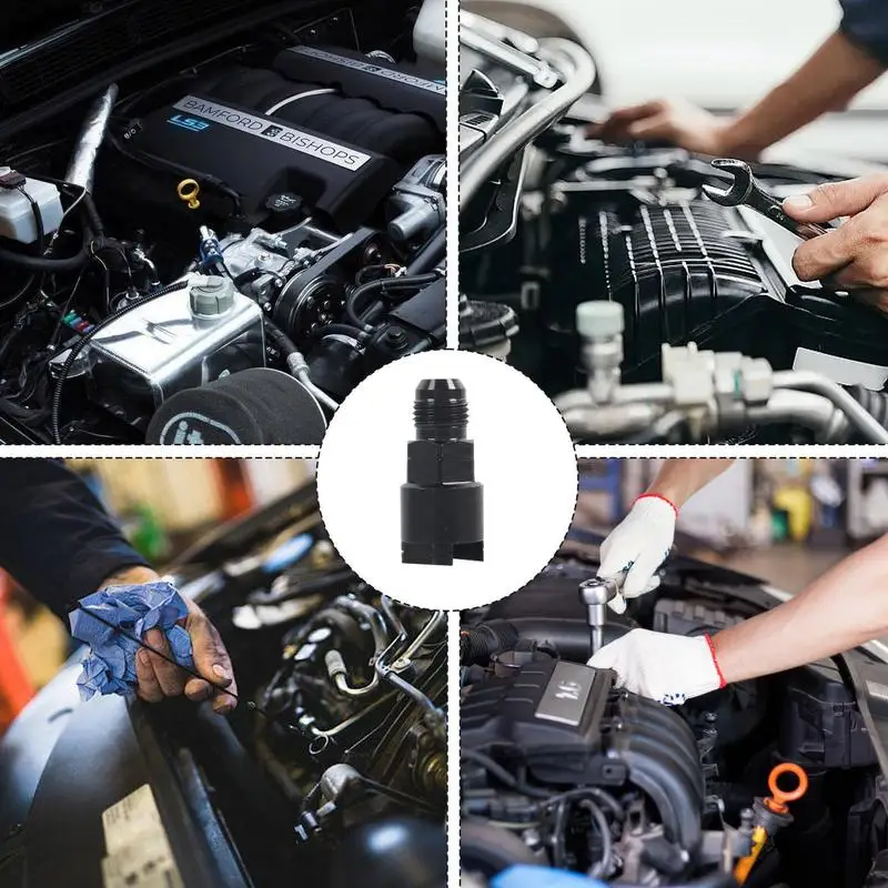 Car Fuel Quick Release Hose Connector Gasoline Diesel Oil Pipe Pump Rubber Fitting Car Fuel Lines Coupler Hose Accessories