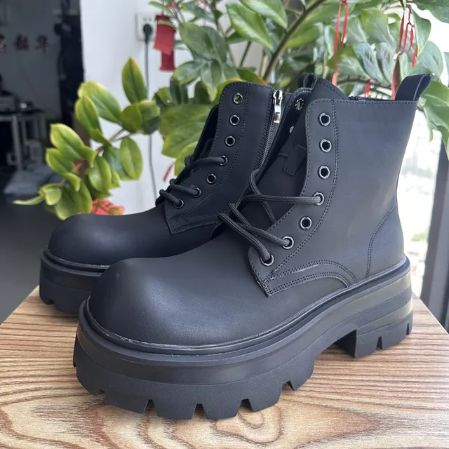 platform boots dr martens jadon blue vintage