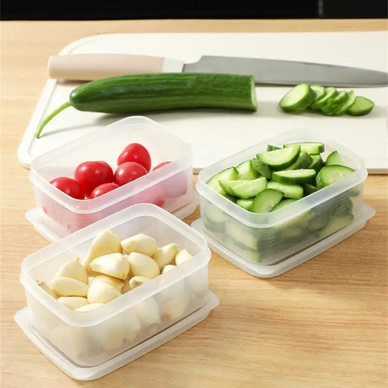 Freeze Food Plastic Containers  Container Food Refrigerator - 4pcs Mini  Refrigerator - Aliexpress