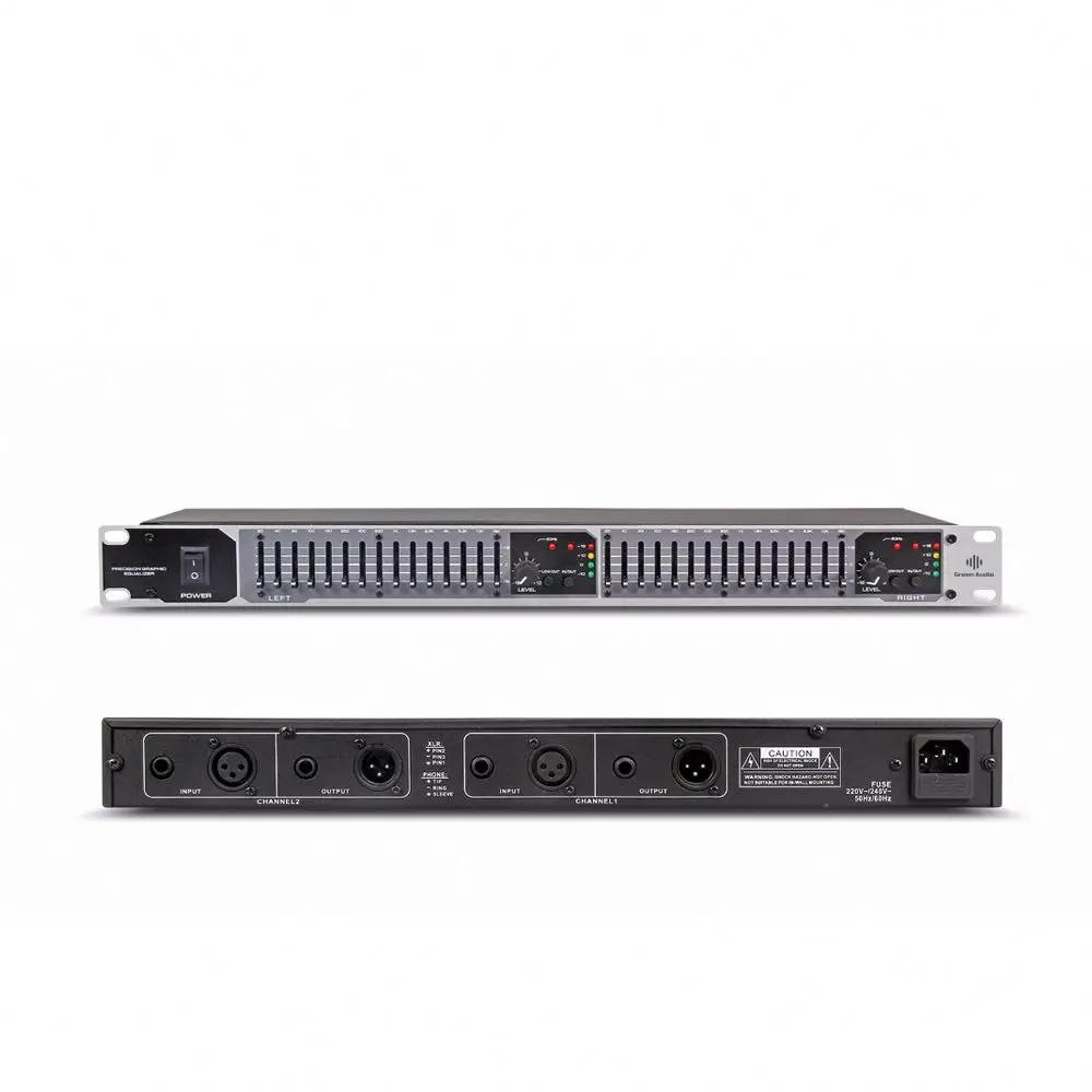 

Professional Digital effect professional 15 band system sound equalizador audio graphic equalizer EQ215