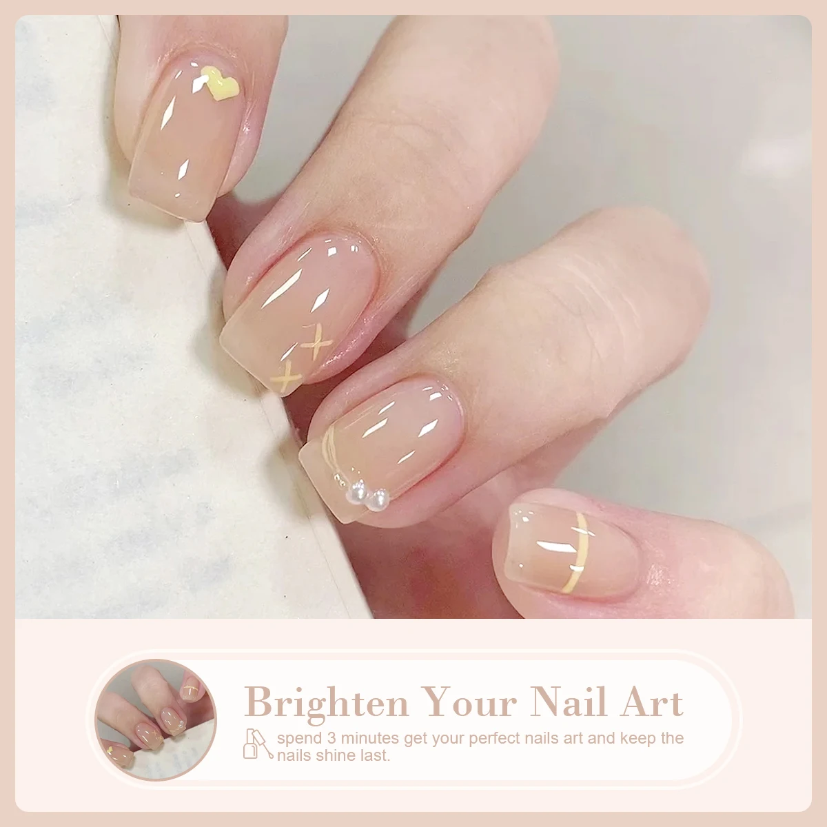 라이메걸 9종 네일 젤 폴리쉬 세트 DIY 네일아트 디자인 데코레이션용 UV 젤 롱래스팅 네일 폴리쉬 바니쉬 키트