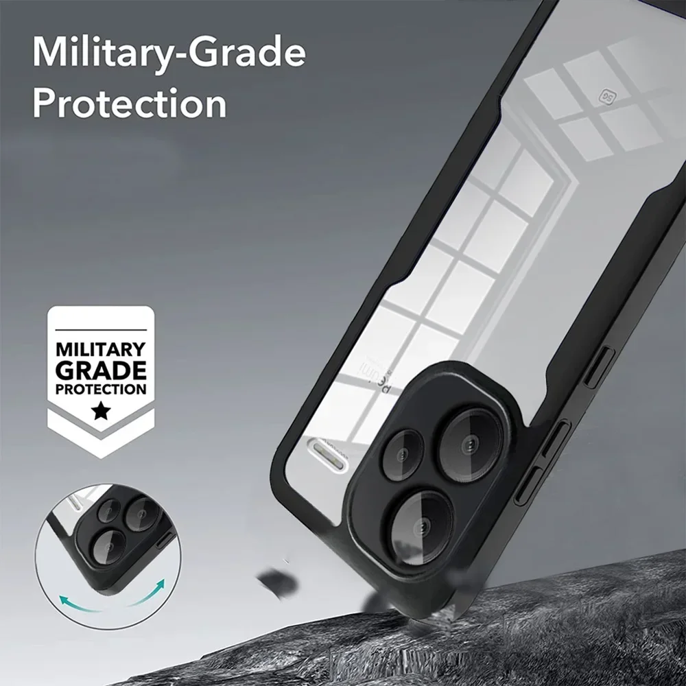 360 Full Screen HD Transparent Phone Cover Case