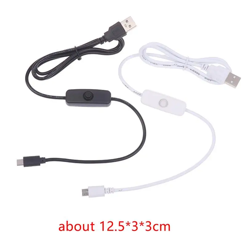 [F] USB 연장 케이블(온오프 스위치 포함) USB 램프용 연장 케이블 USB 팬 LED 스트립 램프 전구 조명용