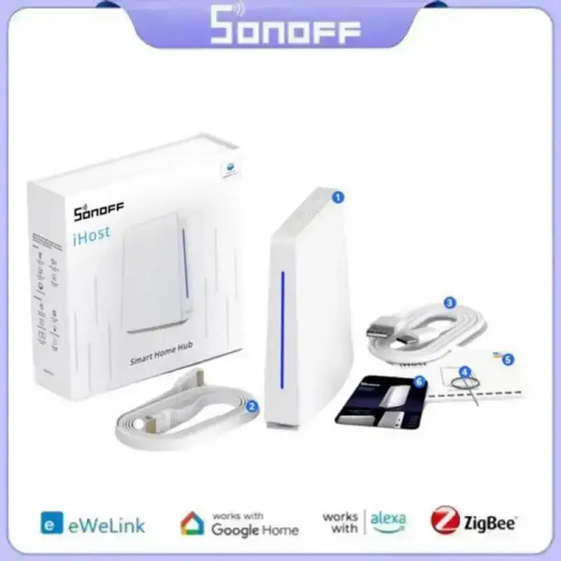 

Умный домашний концентратор SONOFF ihostaibridge, 2 ГБ/4 ГБ, шлюз Zigbee, частный локальный сервер, совместимый с устройствами Wi-Fi LAN, открытый API