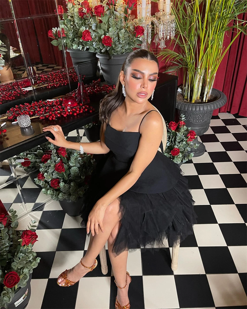 Рисунок 3 - Женское платье-трапеция из органзы