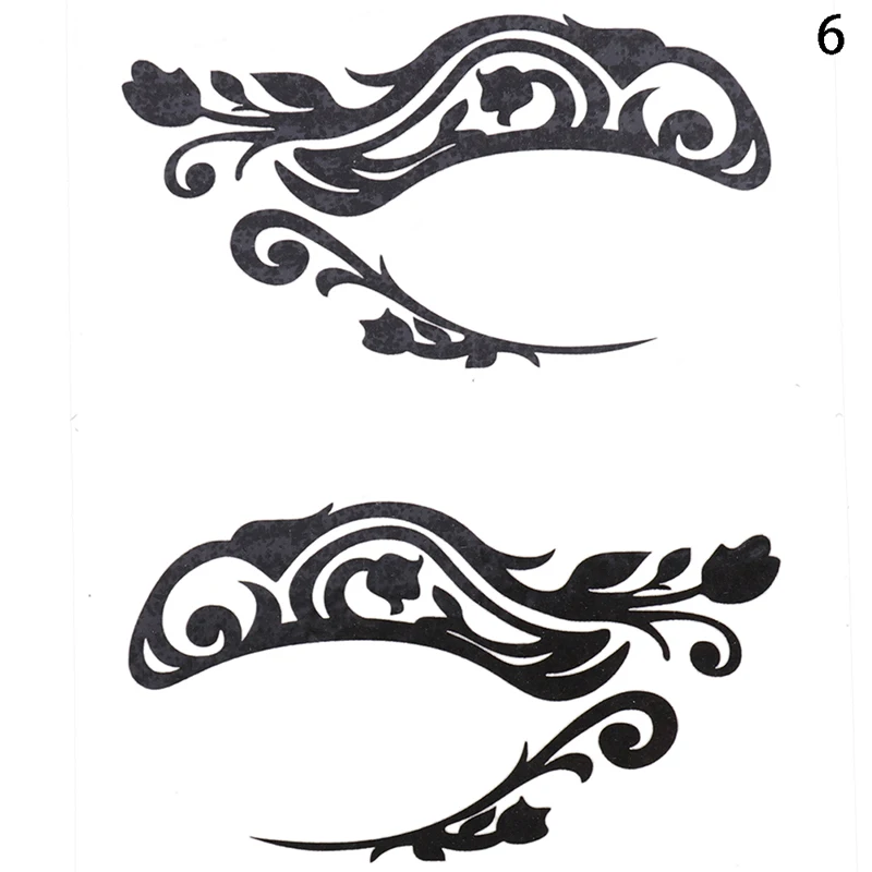1 Piece Halloween Makeup Eye Temporary Tattoo Facial Face Transfer Sticker Beauty Supply For Party, Dancing, Ball, Etc 6