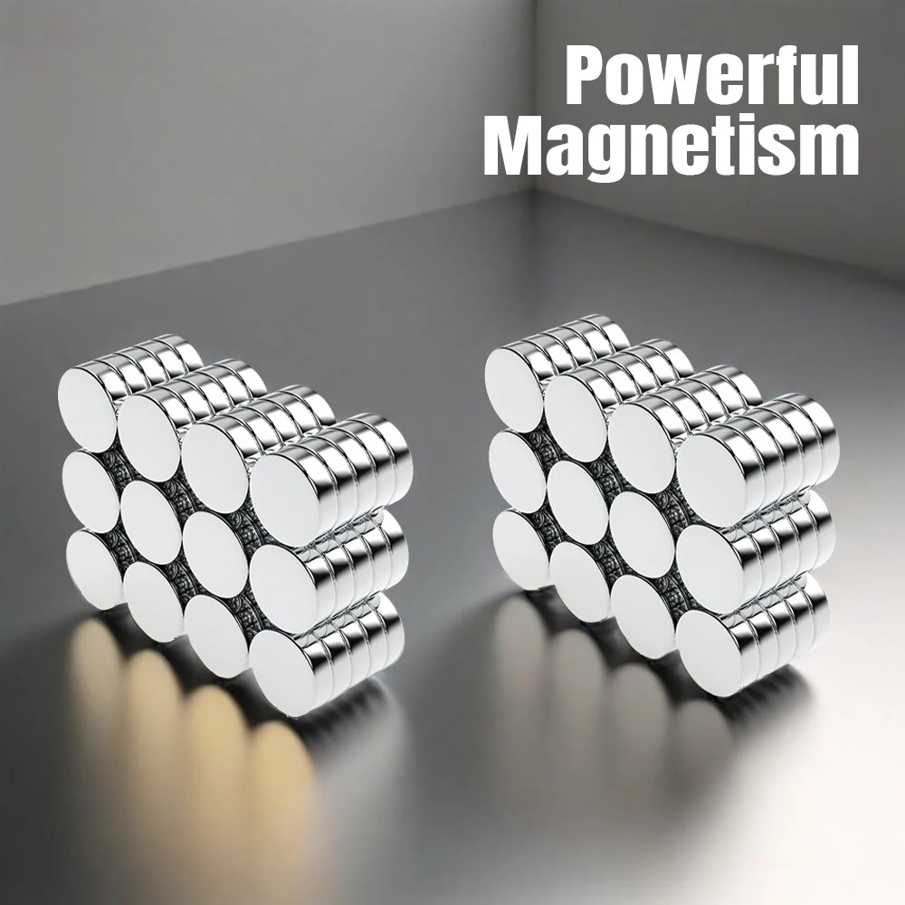 Strong Refrigerator Magnets for Home, Office, and Workshop - Versatile 6x2mm Größe