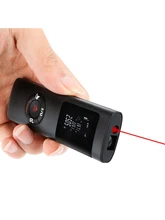  XMSJ Mini Laser Distance Meter 40M 60M Measure Infrared Rangefinder USB Rechargeable Portable Handheld Laser Range Finder Tape 
