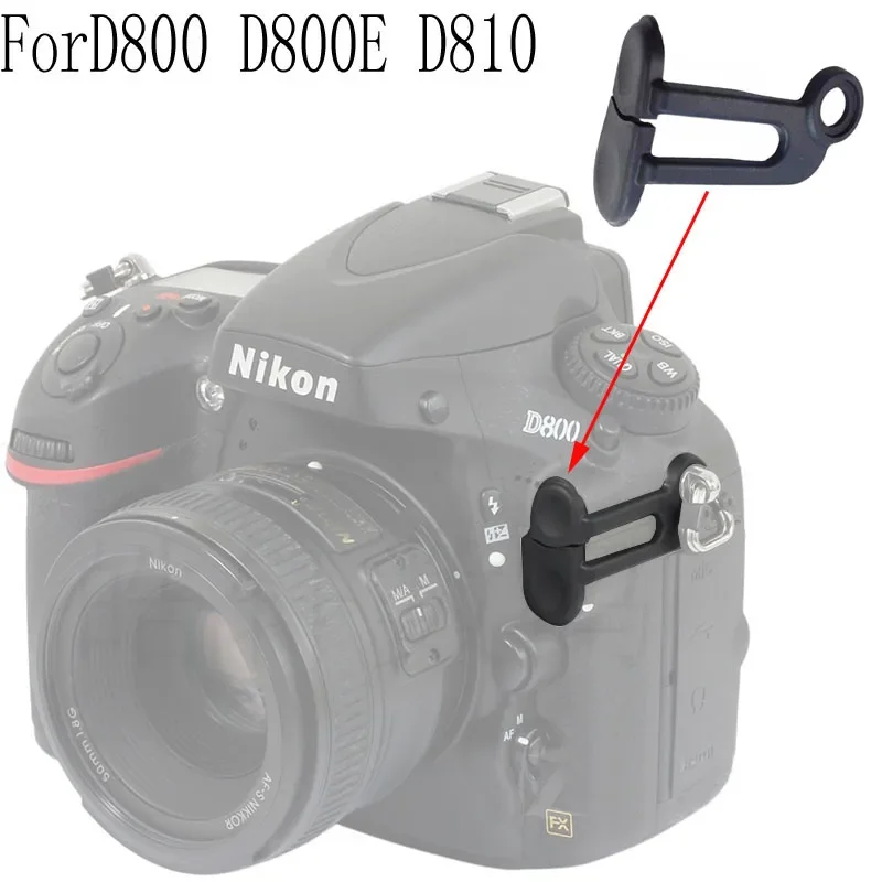 니콘 D800 D800E D810 용 셔터 케이블, 고무 상단 커버, 고무 뚜껑 문짝, 1 개, 2 개, 신제품