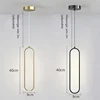Modern Minimalist LED Pendant Light Chandelier For Bedroom Restaurant Living Room Gold Black Hanging Lamps Decoration Led Lustre 5