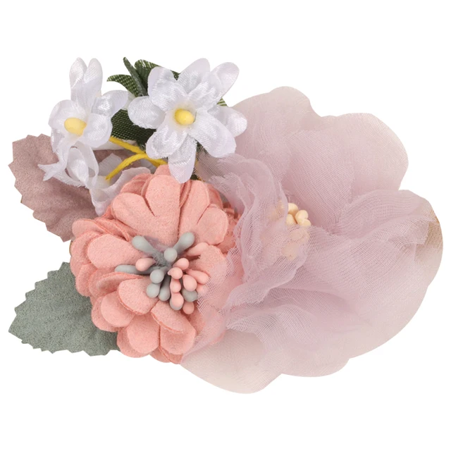 2022 New Chiffon Flower Hair Clips Pins Accessories Cute Hair Clips Pins for Baby Girls Toddlers Hairpin Kids заколка для волос 53