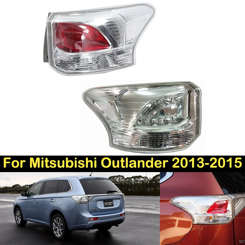 

DECHO Taillight LED For Mitsubishi Outlander 2013 2014 2015 Brake Light Rear bumper Taillights taillamps tail light Assembly