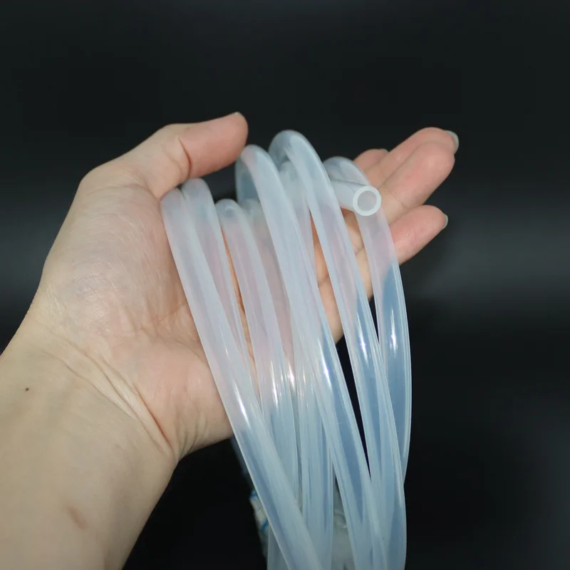 Transparent High-Temperature Silicone Tubing