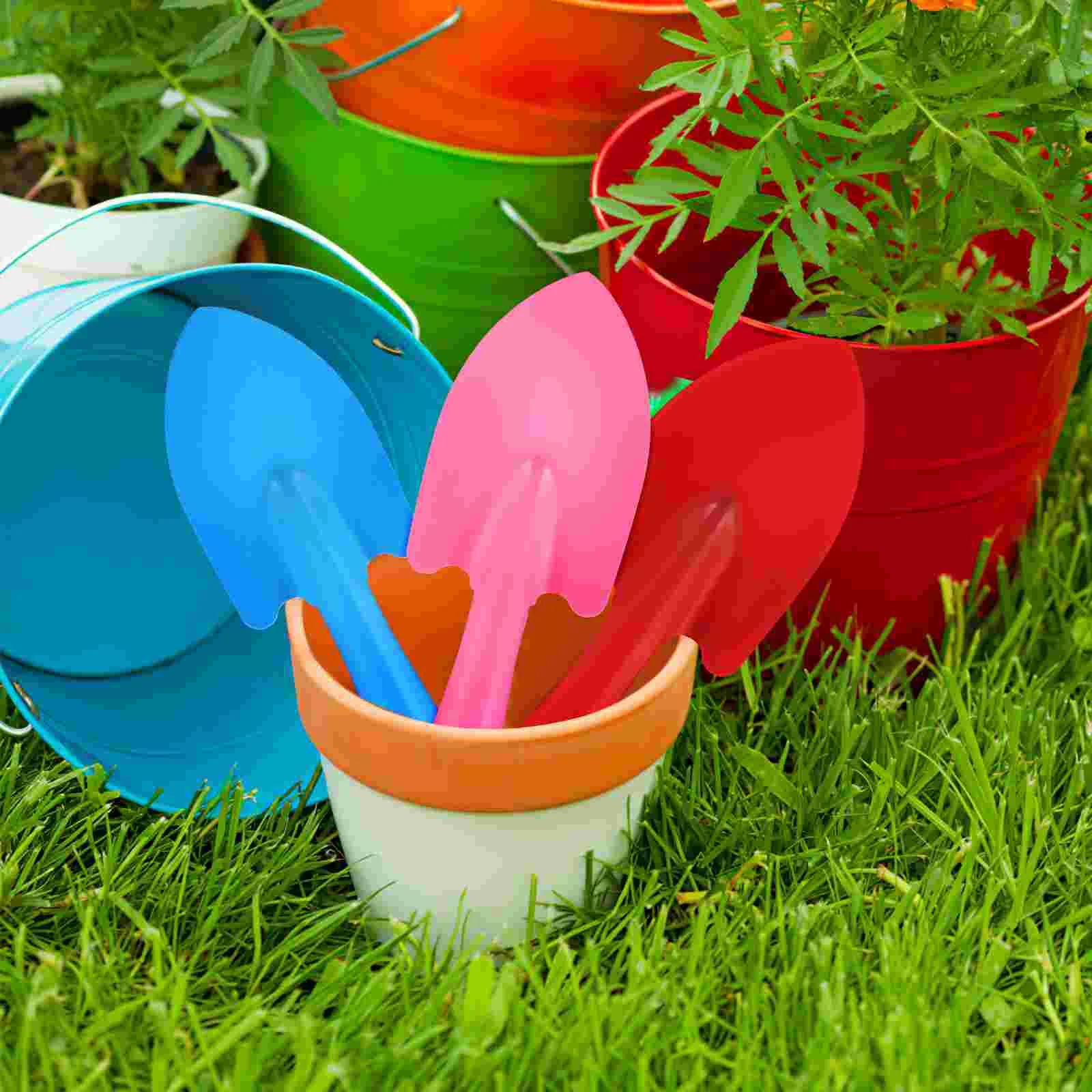 4 Pcs Children's Kid Shovels For Digging Kids Gardening Toy Beach Sand Toys Toddler