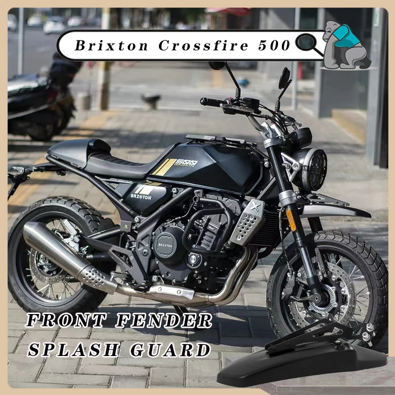 

Черная Пластиковая передняя фотовспышка для мотоцикла с кронштейном для кронштейна Crossfire 500