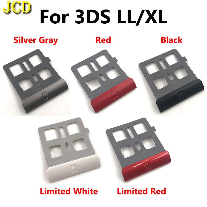 

JCD 1pcs Original New SD Game Card Slot Cover Holder Frame For 3DS LL XL 3DSLL 3DSXL Console Repair